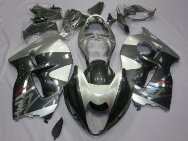 Billigste Suzuki GSXR 1300 Motorrad Verkleidung 1996-2007 - Grau und Silber