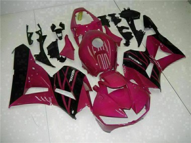 Billigste Honda CBR600RR Motorrad Verkleidung 2013-2023 - Lila Glanzendes Schwarz