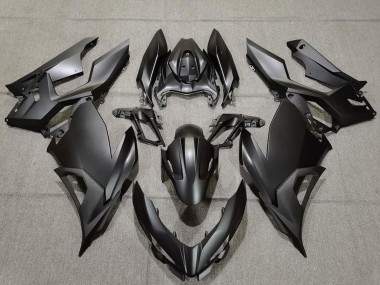 Billigste Kawasaki Ninja 400 Motorrad Verkleidung 2018-2024 - Matt Schwarz