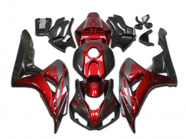 Billigste Honda CBR1000RR Motorrad Verkleidung 2004-2005 - Rot Grau Glanzendes Schwarz