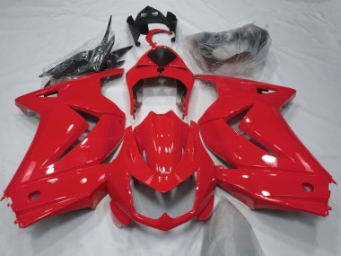 Billigste Kawasaki Ninja 250 Motorrad Verkleidung 2008-2012 - Rot
