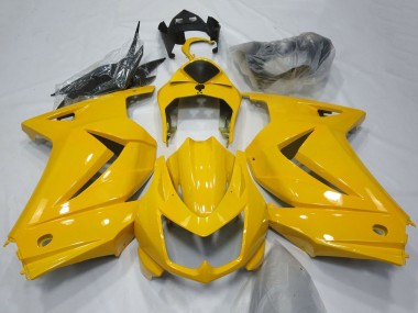 Billigste Kawasaki Ninja 250 Motorrad Verkleidung 2008-2012 - Gelb