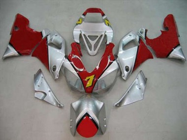 Billigste Yamaha R1 Motorrad Verkleidung 1998-1999 - Silber Rot Gelb 7