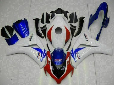 Billigste Honda CBR1000RR Motorrad Verkleidung 2008-2011 - Weiss Rot Blau HRC