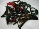 Billigste Honda CBR1000RR Motorrad Verkleidung Kit 2008-2011 - Glanzendes Schwarz Rot Flamme