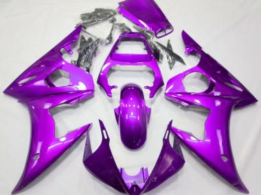 Billigste Yamaha R6 Motorrad Verkleidung 2003-2004 - Glanzendes Lila