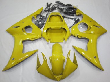 Billigste Yamaha R6 Motorrad Verkleidung 2003-2004 - Glanzendes Gelb