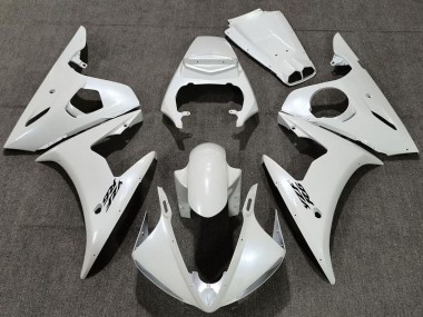 Billigste Yamaha R6 Motorrad Verkleidung 2005 - Perl Weiss