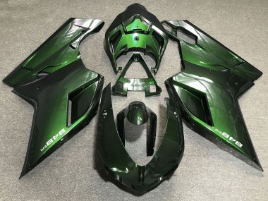 Billigste Ducati 848 Motorrad Verkleidung 2007-2014 - Grun