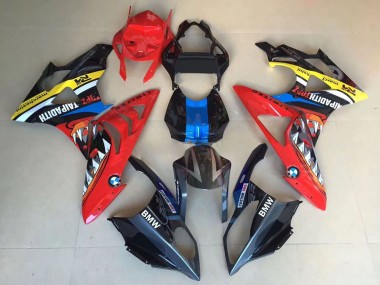 Billigste BMW S1000RR Motorrad Verkleidung 2009-2014 - Gelb Blau Rot Schwarz Hai