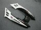 Billigste Honda CBR600 F3 Motorrad Verkleidung 1997-1998 - Weiss Glanzendes Schwarz Repsol