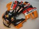 Billigste Honda CBR600 F3 Motorrad Verkleidung 1995-1996 - Orange Weiss Rot Glanzendes Schwarz Repsol