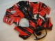 Billigste Honda CBR600 F3 Motorrad Verkleidung 1995-1996 - Rot Glanzendes Schwarz