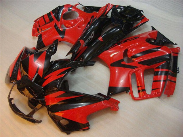 Billigste Honda CBR600 F3 Motorrad Verkleidung 1995-1996 - Rot Glanzendes Schwarz