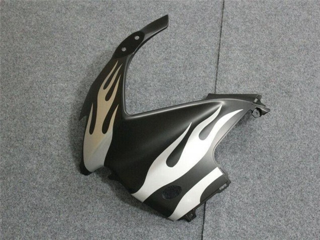 Billigste Honda CBR600 F3 Motorrad Verkleidung 1995-1996 - Weiss Matt Schwarz Flamme