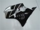 Billigste Honda CBR600 F4i Motorrad Verkleidung 2001-2003 - Silber Glanzendes Schwarz