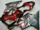 Billigste Honda CBR600 F4i Motorrad Verkleidung Kit 2001-2003 - Silber Rot