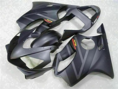 Billigste Honda CBR600 F4i Motorrad Verkleidung 2001-2003 - Matt Schwarz Grau