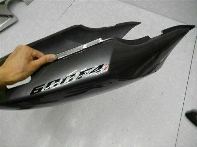 Billigste Honda CBR600 F4i Motorrad Verkleidung 2004-2007 - Silber Matt Schwarz