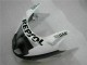 Billigste Honda CBR1100XX Blackbird Motorrad Verkleidung 1996-2007 - Weiss Glanzendes Schwarz Repsol
