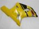 Billigste Suzuki GSXR 600/750 Motorrad Verkleidung 2001-2003 - Gelb Schwarz