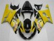 Billigste Suzuki GSXR 600/750 Motorrad Verkleidung 2001-2003 - Gelb Schwarz