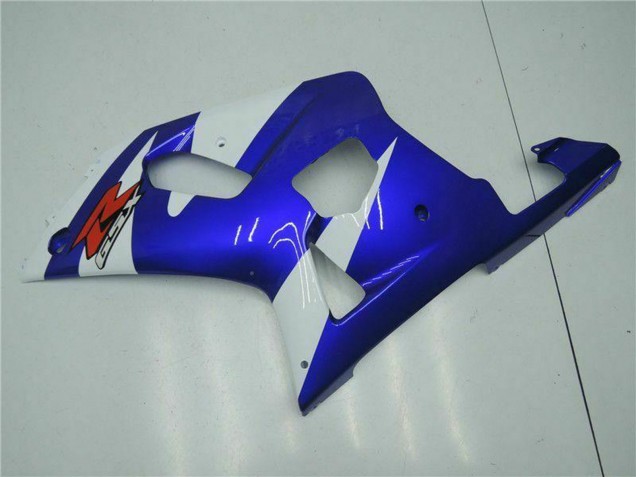 Billigste Suzuki GSXR 600/750 Motorrad Verkleidung 2001-2003 - Weiss Blau Schwarz