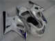 Billigste Suzuki GSXR 600/750 Motorrad Verkleidung 2001-2003 - Weiss Silber Blau Schwarz