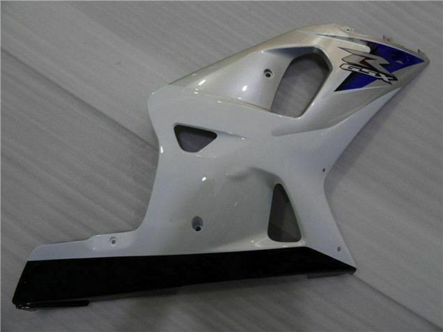 Billigste Suzuki GSXR 600/750 Motorrad Verkleidung 2001-2003 - Weiss Silber Blau Schwarz