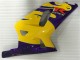 Billigste Suzuki GSXR 600/750 Motorrad Verkleidung 2001-2003 - Gelb Lila