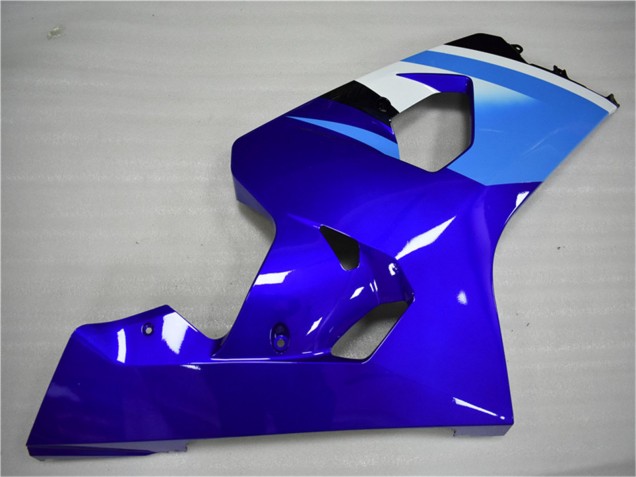 Billigste Suzuki GSXR 600/750 Motorrad Verkleidung 2004-2005 - Weiss Blau Schwarz
