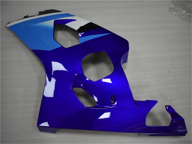 Billigste Suzuki GSXR 600/750 Motorrad Verkleidung 2004-2005 - Weiss Blau Schwarz