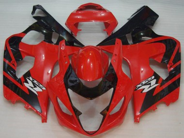 Billigste Suzuki GSXR 600/750 Motorrad Verkleidung 2004-2005 - Rot Schwarz