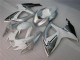 Billigste Suzuki GSXR 600/750 Motorrad Verkleidung 2006-2007 - Weiss Silber