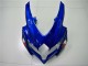 Billigste Suzuki GSXR 600/750 Motorrad Verkleidung 2008-2010 - Blau Gelb Hai