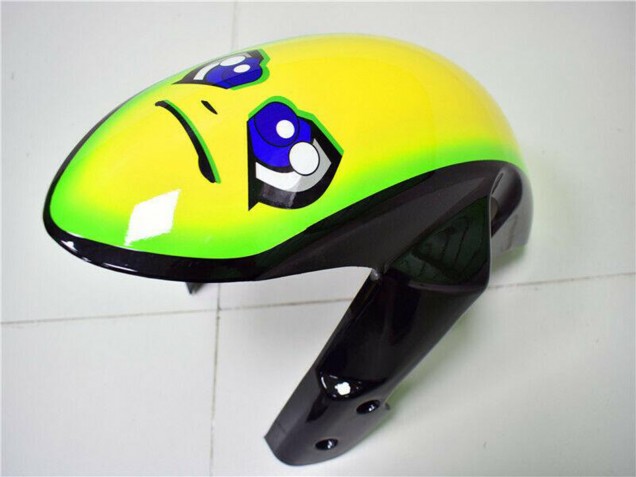 Billigste Suzuki GSXR 600/750 Motorrad Verkleidung 2008-2010 - Blau Gelb Hai