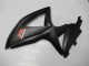 Billigste Suzuki GSXR 600/750 Motorrad Verkleidung 2008-2010 - Matt Schwarz Rot