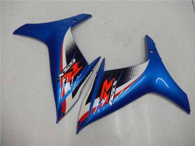 Billigste Suzuki GSXR 600/750 Motorrad Verkleidung 2011-2024 - Weiss Blau Schwarz Rot