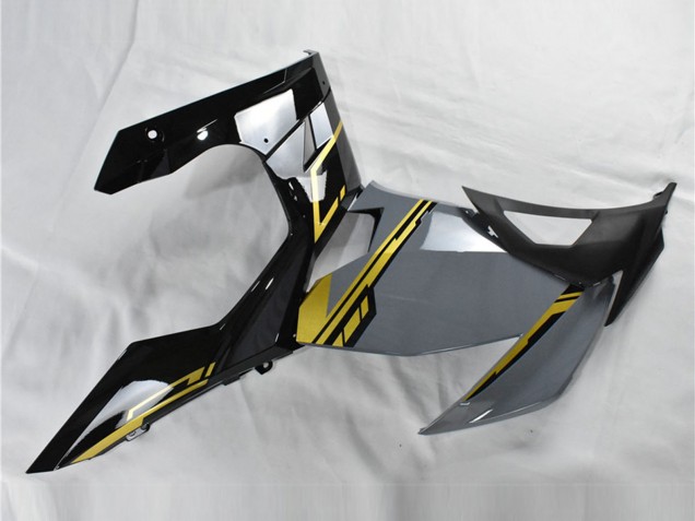Billigste Kawasaki Ninja 400 Motorrad Verkleidung 2018-2024 - Nardo Grau Gold Schwarz