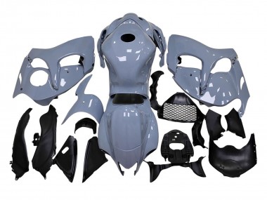 Billigste Suzuki GSXR 1300 Hayabusa Motorrad Verkleidung 2008-2020 - Glanzendes Nardo Grau