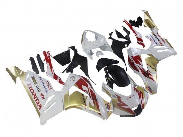 Billigste Honda CBR1000RR-R Motorrad Verkleidung 2020-2023 - Weiss Rot Gold Motul HRC