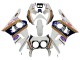 Billigste Honda CBR400RR NC29 Motorrad Verkleidung 1990-1999 - Weiss Gold Rot Dunkel Blau Rothmans