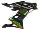 Billigste Kawasaki ZX25R ZX-25R Motorrad Verkleidung 2019-2025 - Grun Schwarz Rot Bienenwabe