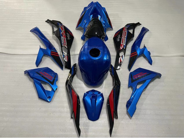 Billigste Kawasaki ZX25R ZX-25R Motorrad Verkleidung 2019-2025 - Blau Rot Grau