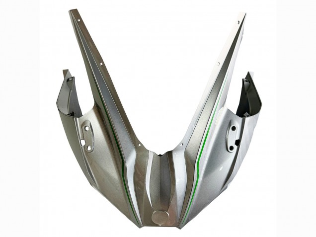 Billigste Kawasaki Ninja H2 Motorrad Verkleidung 2015-2022 - Silber