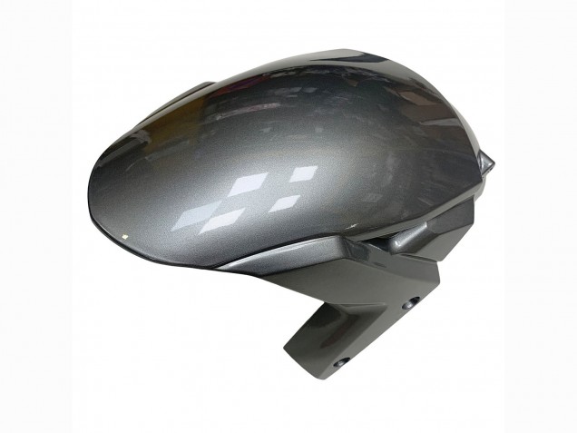 Billigste Kawasaki Ninja H2 Motorrad Verkleidung 2015-2022 - Silber Schwarz Carbonfaser
