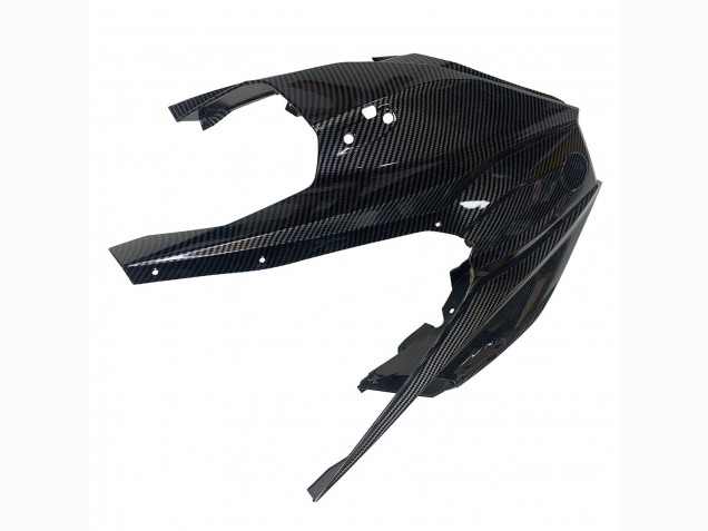 Billigste Kawasaki Ninja H2 Motorrad Verkleidung 2015-2022 - Silber Schwarz Carbonfaser