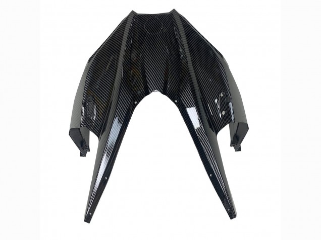 Billigste Kawasaki Ninja H2 Motorrad Verkleidung 2015-2022 - Silber Schwarz Carbonfaser