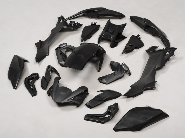 Billigste Kawasaki Ninja Z650 Motorrad Verkleidung 2017-2019 - Matt Schwarz