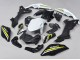 Billigste Kawasaki Ninja Z650 Motorrad Verkleidung 2017-2019 - Schwarz Weiss Gelb
